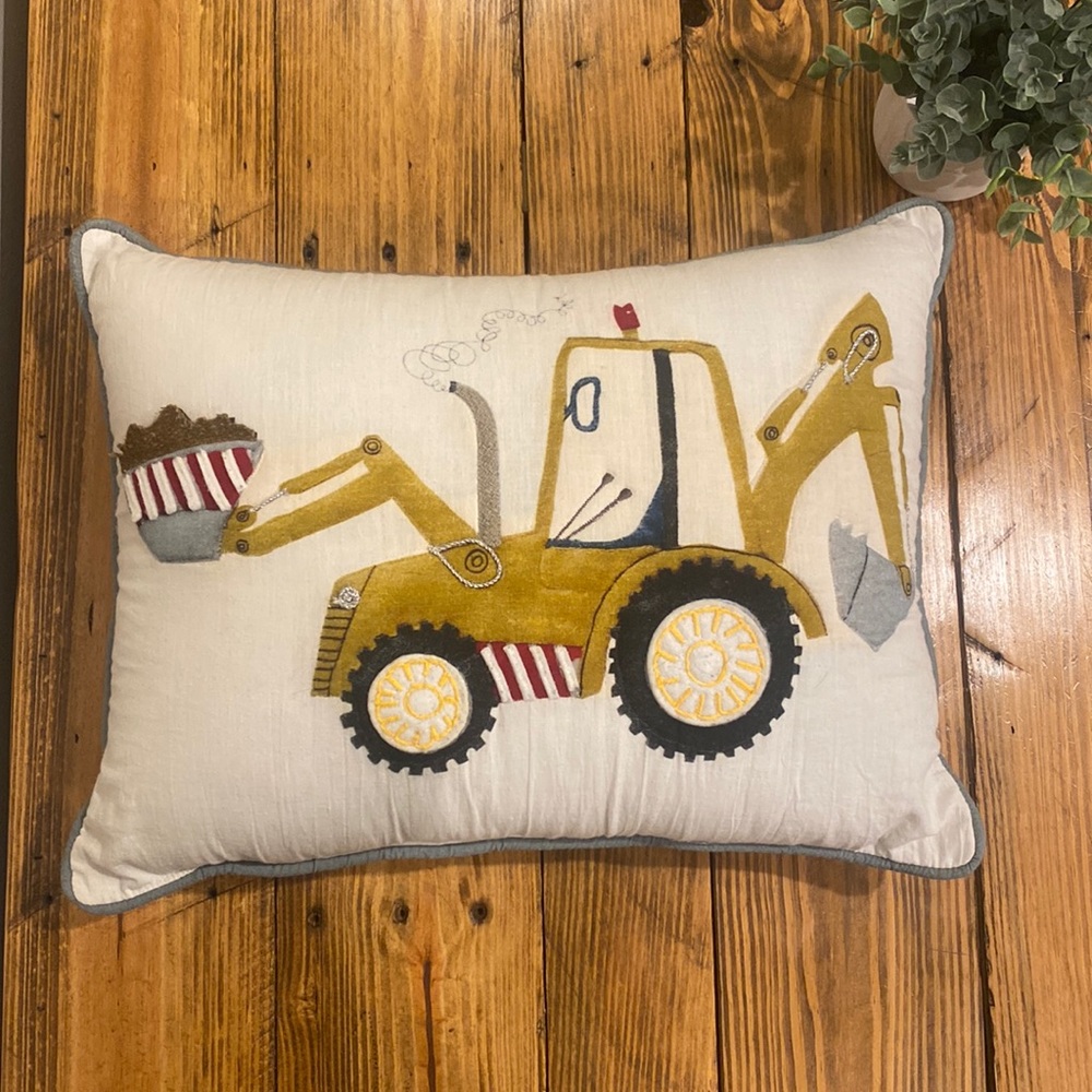 3/$15 : Digger Decorative Pillow